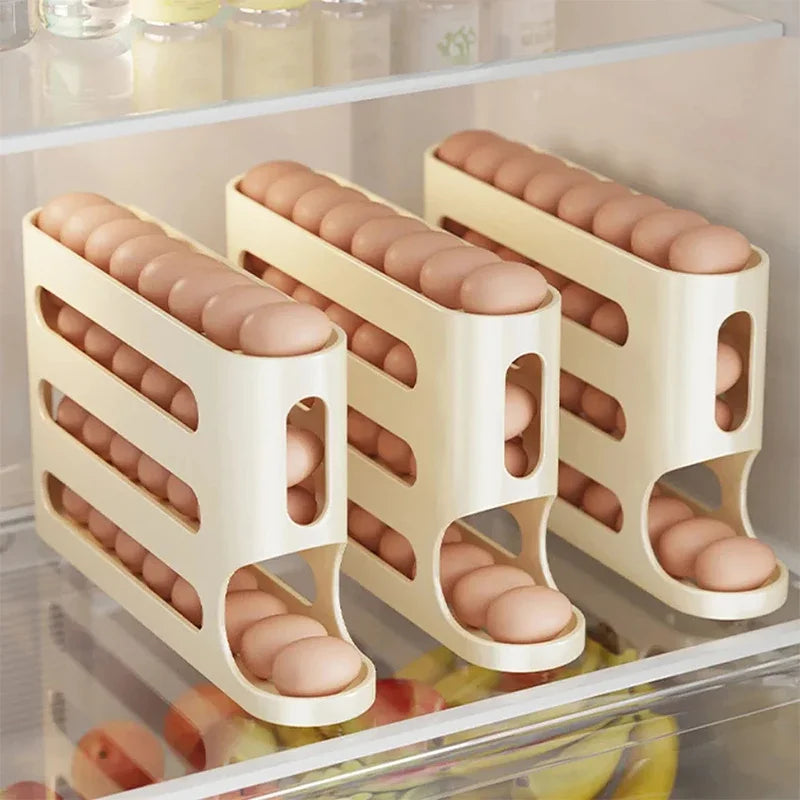 Suporte para ovos, ótimo para ter mais espaço no seu refrigerador